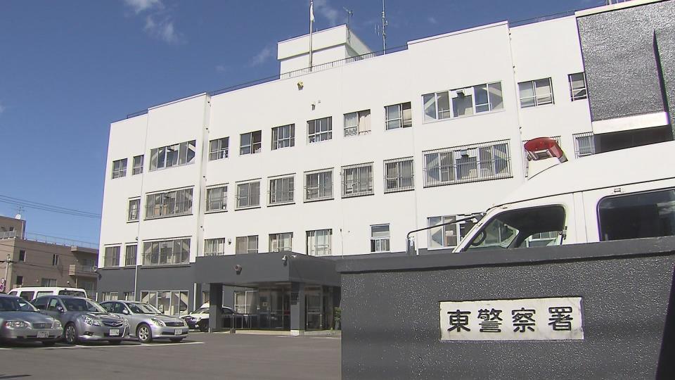 ひき逃げなどの疑いで松原光晃容疑者を逮捕した札幌東警察署