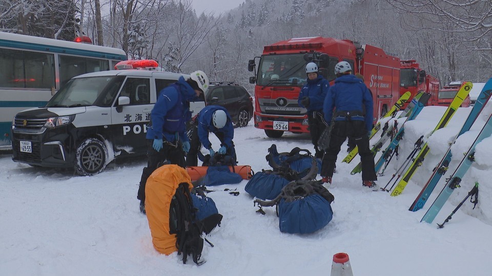 40代男性の捜索（20日朝　札幌市南区）