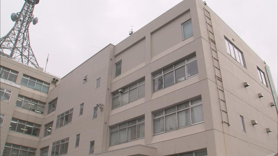 器物損壊事件として捜査している函館中央警察署