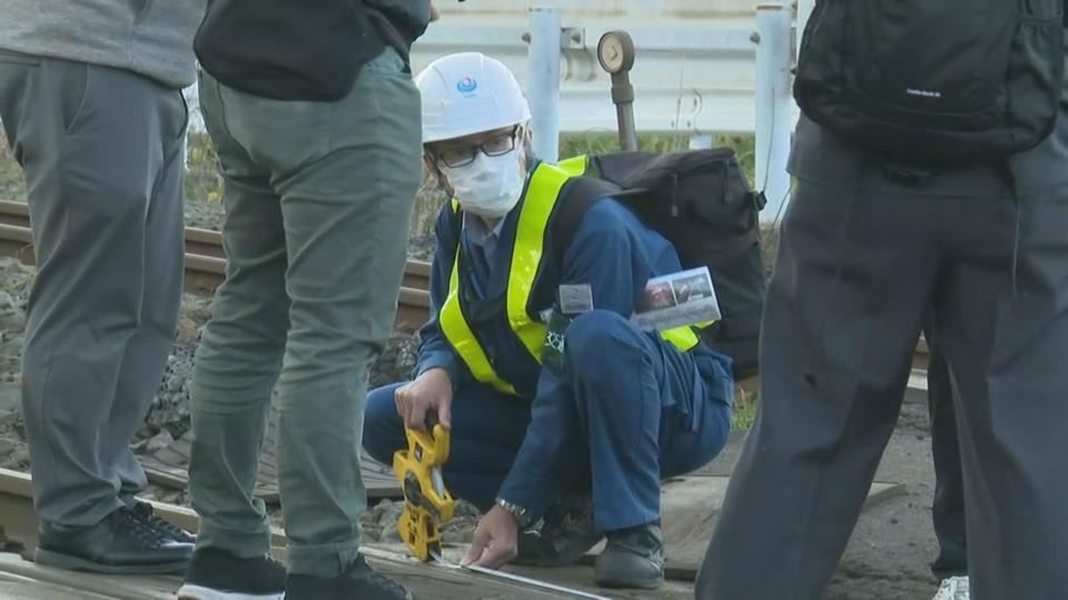 国の運輸安全員会による調査（北海道森町・16日）