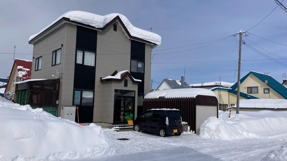 事故現場（9日　北海道滝川市）